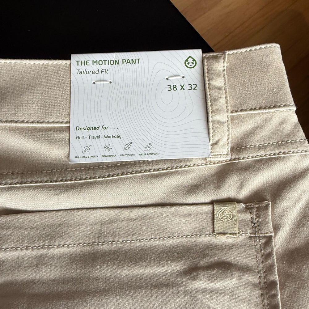 Tasc Beige Motion Pants